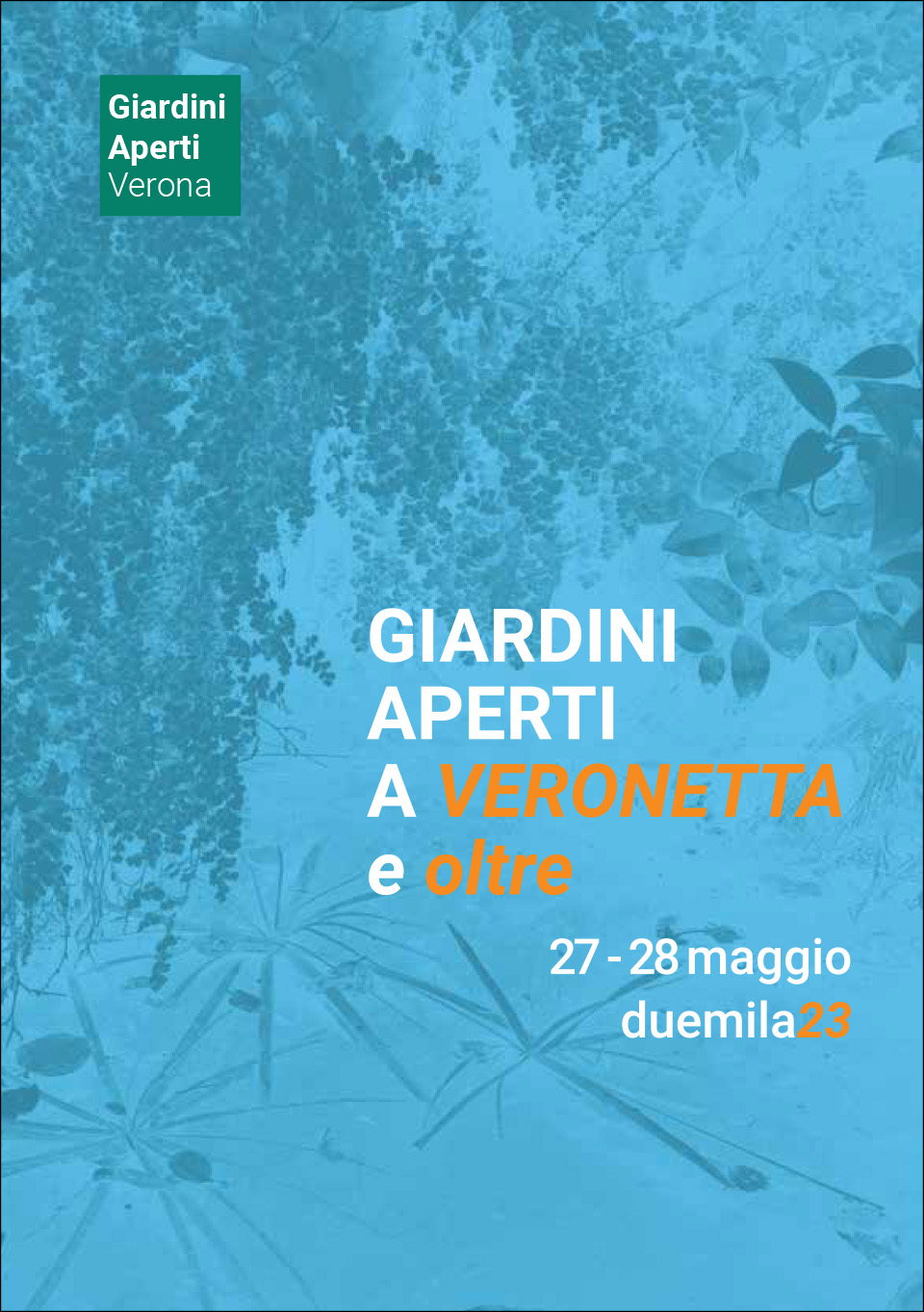 Libretto Giardini Aperti a Veronatta 2023